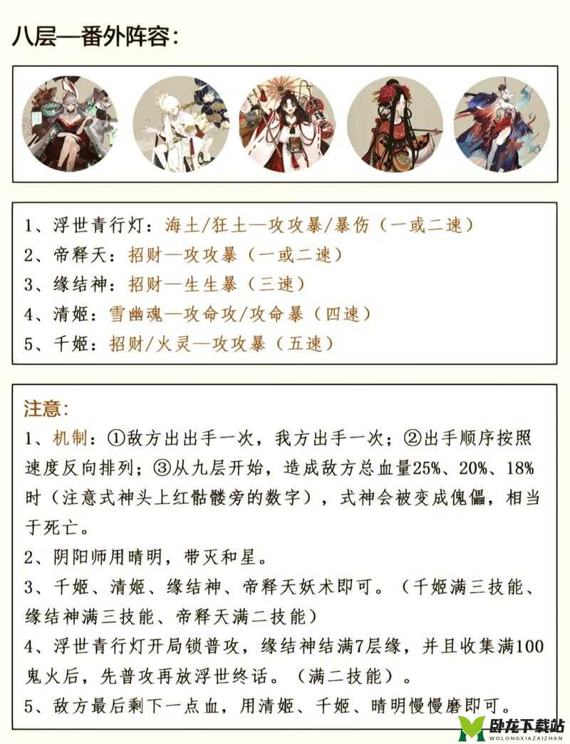 阴阳师秘闻副本通关攻略全解析