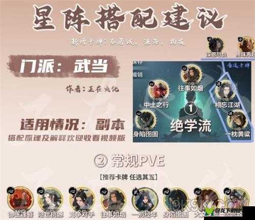 梦江湖星阵卡牌属性解析：全卡牌属性概览与攻略指南