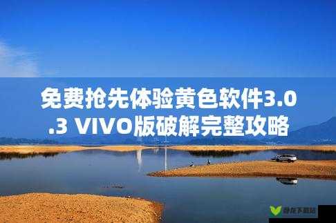 黄色软件下载 3.0.3 免费 vivo 版破解：畅享无限制体验