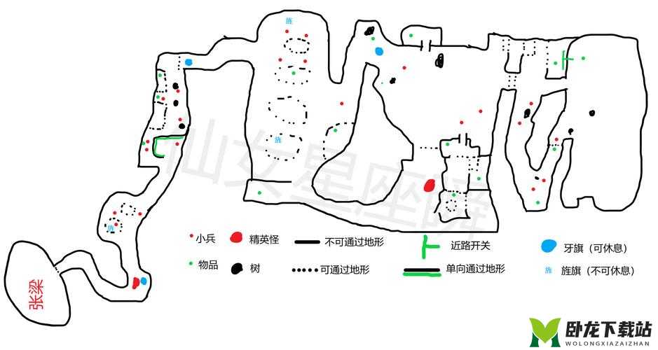 《卧龙苍天陨落》黄天凶妖寨旌旗位置全解析：详尽攻略指引你轻松找到目标地点