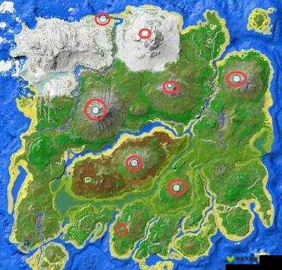 方舟生存进化水晶岛神器位置全解析