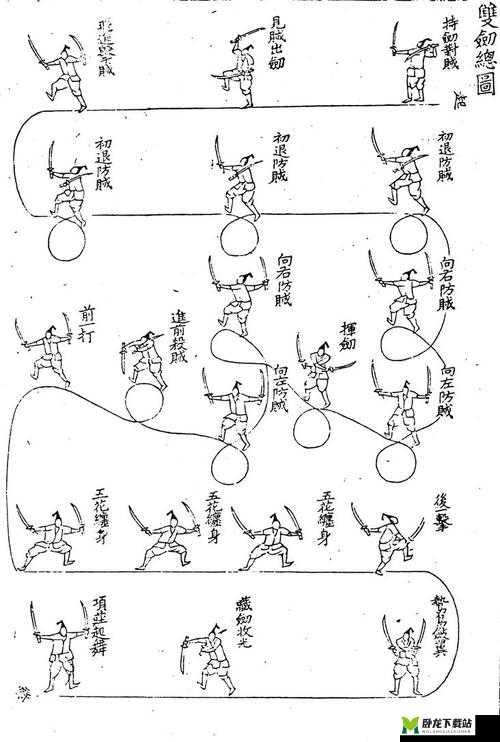 武侠双刺技艺：招式与效果探秘